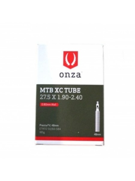 Камера ONZA 27,5х1,9-2,40 французский клапан(PRESTA) Швейцария