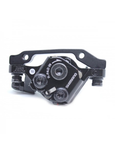 Машинка тормозная с адаптером Shimano BR-M375-L (ПЕРЕДНИЙ)
