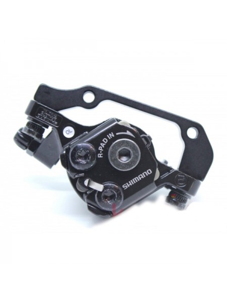 Машинка тормозная с адаптером Shimano BR-M375-L (ЗАДНИЙ)