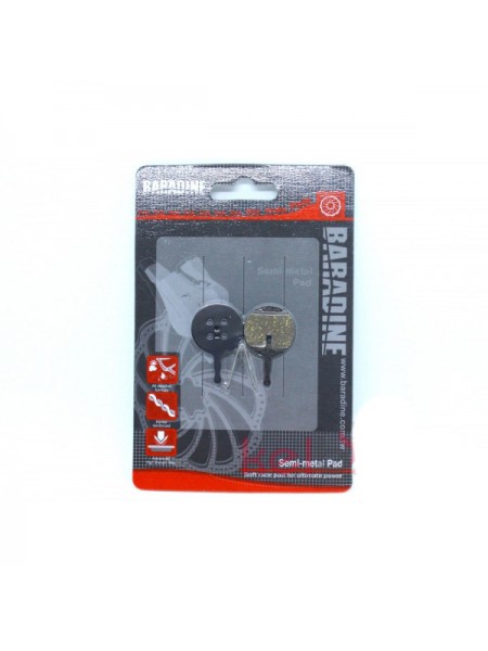 Колодки под дисковый тормоз Baradine DS-38+SP-38.Тайвань