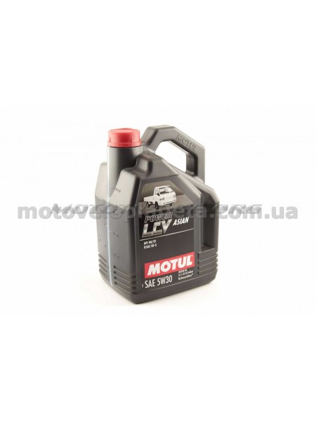 Масло   автомобильное, 5л   (синтетика, 5W-30, POWER LCV ASIAN)   MOTUL   (#106489), шт