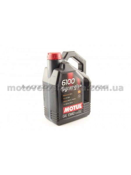 Масло   автомобильное, 4л   (синтетика, 10W-40, 6100 Synergie+)   MOTUL   (#101491), шт