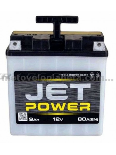 АКБ   12V 9А   заливной   JET POWER   (под болт)   (#VOV), шт