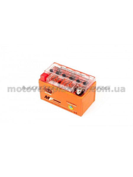 АКБ   12V 8,6А   гелевый   (150x85.8x93.6, оранжевый, mod:YTZ 10S)   OUTDO, шт