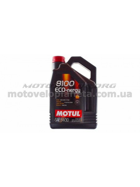 Масло   автомобильное, 5л   (синтетика, 5W-30, 8100 ECO-NERGY)   MOTUL   (#102898), шт