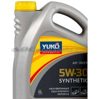 Масло   автомобильное, 4л   (SAE 5W-30, SUPER SYNTHETIC, API SN/CF, ACEA C3)   YUKO, шт