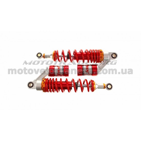 Амортизаторы (пара)   Delta   340mm, газомасляные   (красные)   EVO, пара