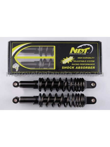 Амортизаторы (пара)   Delta   340mm, регулируемые, мягкие   (дымчатые)   NDT, пара