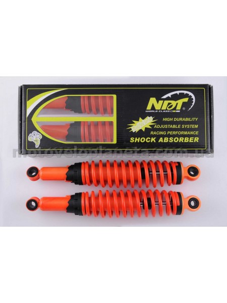 Амортизаторы (пара)   Delta   340mm, регулируемые   (оранжевые)   NDT, пара