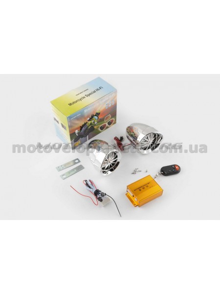 Аудиосистема   (3.5, хром, подсветка, сигн., МР3/FM/SD/USB, ПДУ, разъем ППДУ 3K)   BEST CHOICE, шт