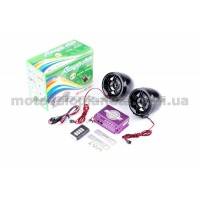 Аудиосистема   (3, черные, сигн., МР3/FM/MicroSD/USB, ПДУ, разъем ППДУ 3.5mm)   mod:928С, шт