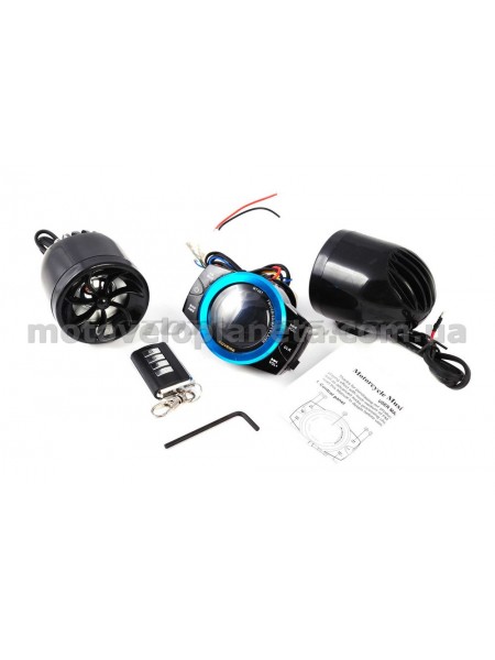 Аудиосистема 2.0   mod:MT481+AV253   NEO   (3, 2*5W черные, сигнализация, МР3/FM/SD, ПДУ), шт