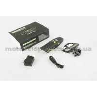 Аудиосистема велосипедная на руль   (влагостойкая, фонарик, рация, МР3/USB/SD/Bluetooth/FM-радио)   (mod:AV126-G)   NEO, шт