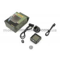 Велокомпьютер проводной с подсветкой   (mod:YS-618B)   (черный)   YS, шт