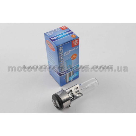 Лампа BA20D (2 уса)   12V 50W/50W   (белая)   BEST   (mod:B), шт