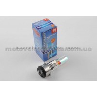 Лампа BA20D (2 уса)   12V 50W/50W   (хамелеон розовый)   BEST   (mod:A), шт