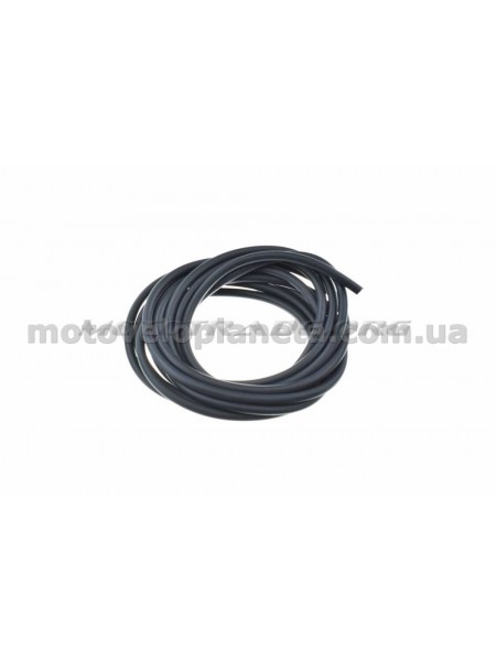 Шланг топливный Ø4mm 5m (черный, силикон) MZK, шт Шланг топливный Ø4mm 5m (черный, силикон) MZK, шт