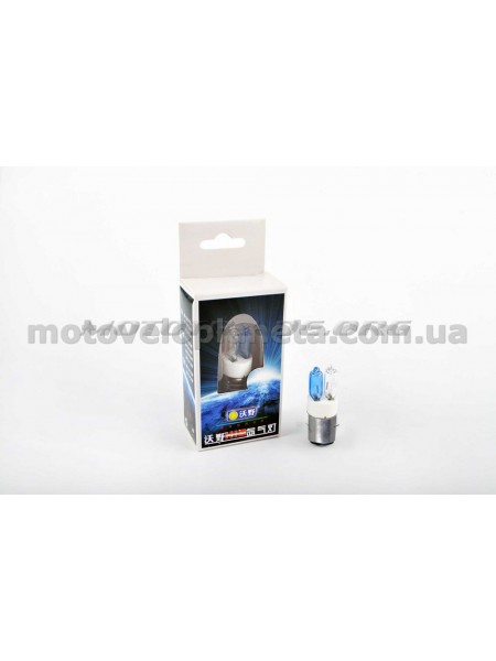 Лампа BA20D (2 уса)   12V 35W/35W   (белая/супер белая, двухколбовая)   BEST, шт