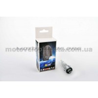 Лампа BA20D (2 уса)   12V 35W/35W   (белая, со стержнем)   BEST, шт