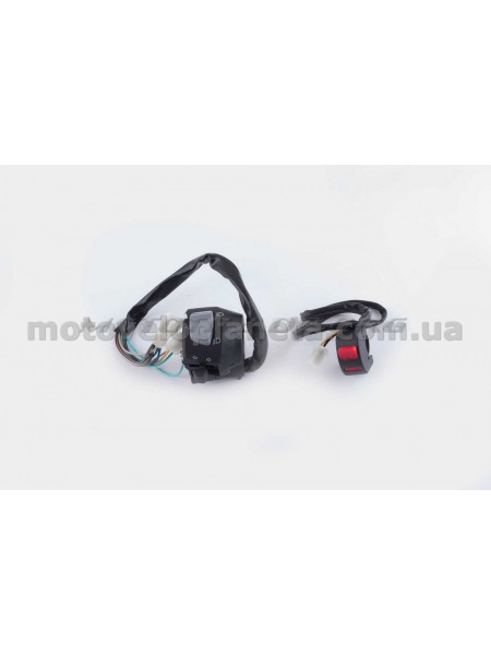 Блоки кнопок руля (пара)   Yamaha YBR125   KOMATCU, пара