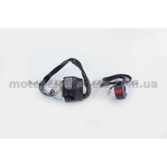Блоки кнопок руля (пара)   Yamaha YBR125   KOMATCU, пара