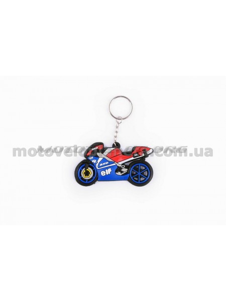 Брелок резиновый   байк   HONDA SR   (мультибренд)   (#YSK006), шт
