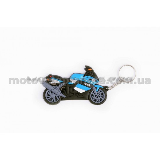 Брелок резиновый   байк   (синий)   BMW 1200   (#YSK002C), шт
