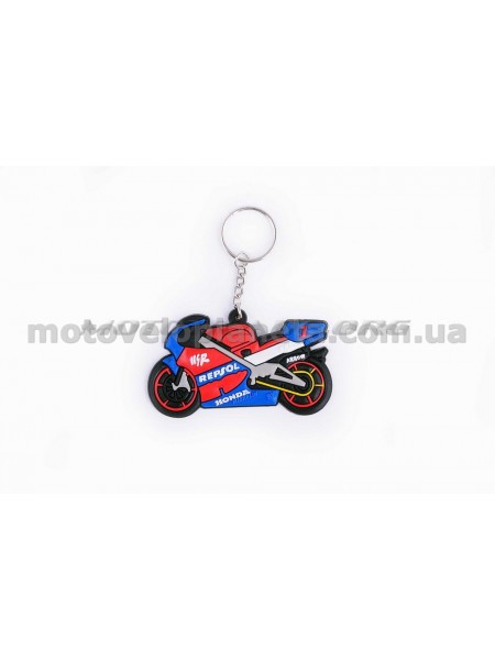 Брелок резиновый   байк   HONDA SR   (мультибренд)   (#YSK004), шт