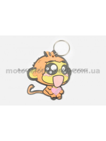 Брелок резиновый   MONKEY, шт