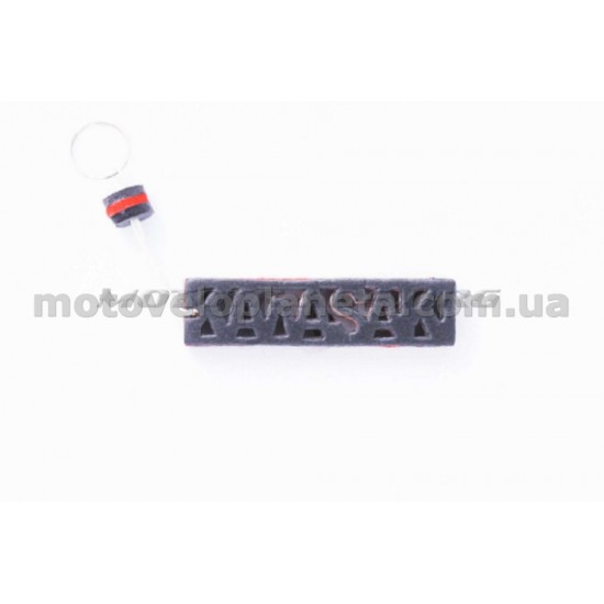 Брелок каучук   (серо-красный)   KAWASAKI   AS, шт