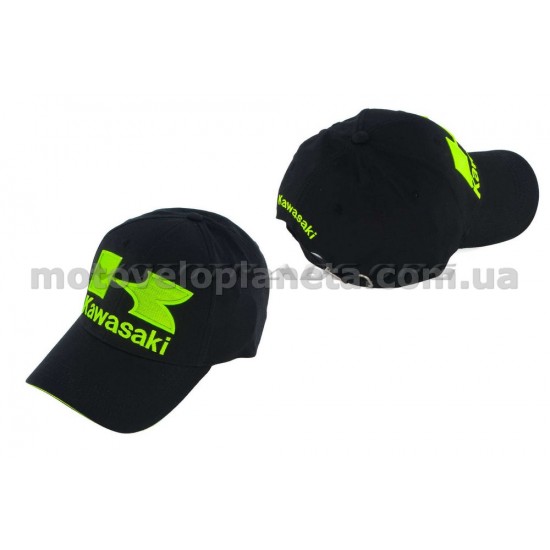 Бейсболка   KAWASAKI   (черная), шт