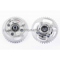 Демпфер заднего колеса   Zongshen F5, ZS200, 250GS   (+подшипник, сальник, зв. 428-41T)   KOMATCU, компл.
