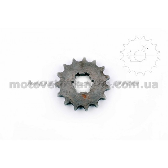 Звезда трансмиссии (передняя)   МИНСК   428-15T   EVO, шт