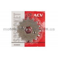 Звезда трансмиссии (передняя)   Zongshen ZS200GY-A   428-15T   (сталь 20)   ACV, шт