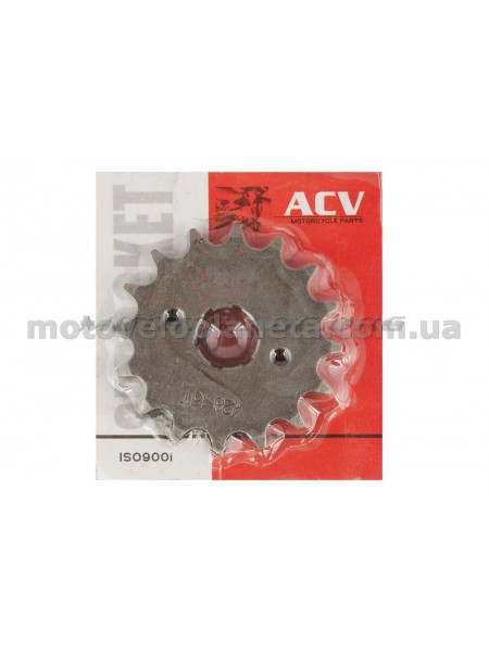 Звезда трансмиссии (передняя)   Zongshen ZS250-5   428-16T   (сталь 20)   ACV, шт