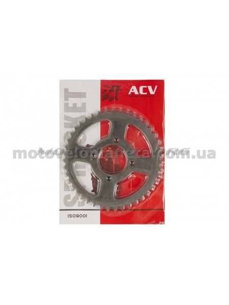 Звезда трансмиссии (задняя)   Zongshen ZS250-5   428-43T   (сталь 45)   ACV, шт