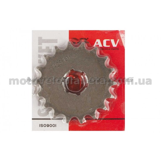 Звезда трансмиссии (передняя)   ЯВА   428-18T   (сталь 20)   ACV, компл.