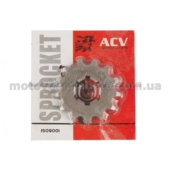 Звезда трансмиссии (передняя)   ВОСХОД   428-13T    (сталь 20)   ACV, шт