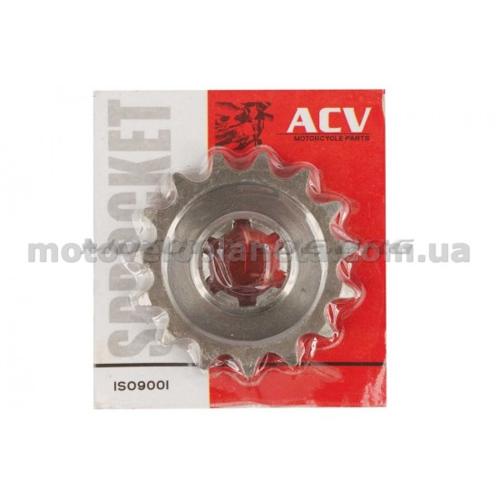 Звезда трансмиссии (передняя)   ВОСХОД   428-15T   (сталь 20)   ACV, шт