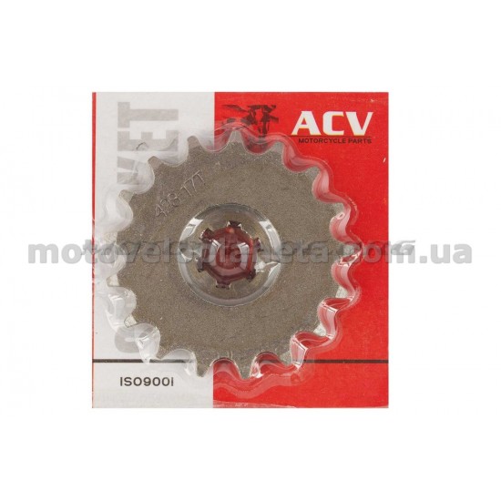Звезда трансмиссии (передняя)   МУРАВЕЙ   428-17T   (сталь 20)   ACV, шт