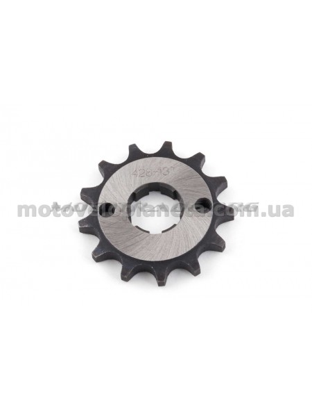 Звезда трансмиссии (передняя)   Zongshen ZS125J   428-13T   X-SPROCKET, шт