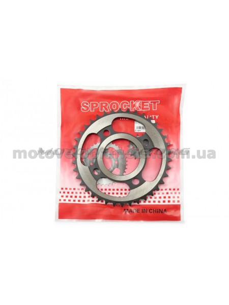 Звезда трансмиссии (задняя)   Zongshen, Lifan 125/150   428-42T   X-SPROCKET, шт