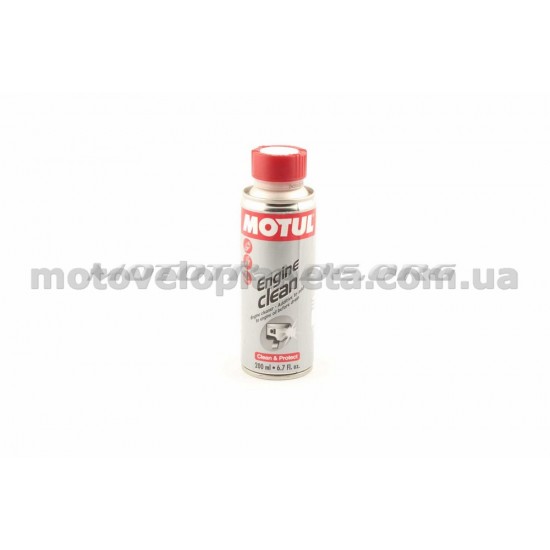 Промывка масляной системы 200мл   (Engine Clean Moto)   MOTUL   (#104976), шт