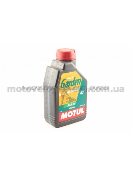 Масло   4T, 1л   (минеральное, SAE 30, для малой сельскохозяйственной техники)   MOTUL   (#102787), шт