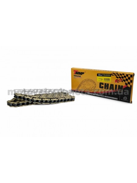 Цепь трансмиссии   520-104H   Yamaha, Lifan, ИЖ, Муравей (желтая, gold series)   (TM)   EVO, шт