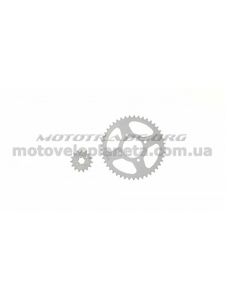 Звезды трансмиссии (пара)   Zongshen ZS125J   428-15T + 428-45T   (TM)   EVO, шт