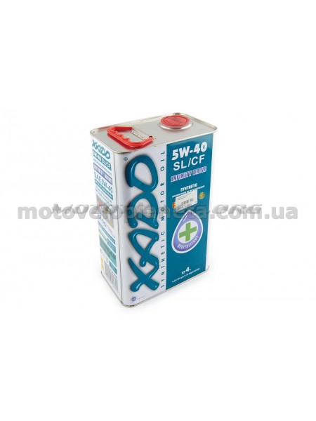 Масло   4T, 4л   (синтетика, 5W-40, Atomic OIL, SL/CF)   ХАДО, шт