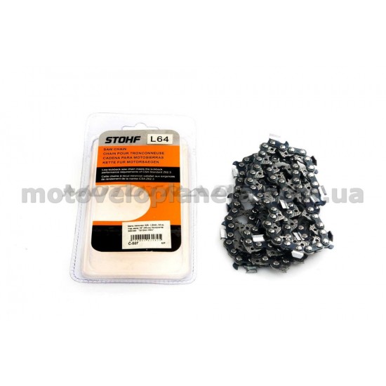 Цепь пильная 325, 1,5mm, 64зв, под шину 16 (40см) для Husqvarna 340/345   STOHF PRO, шт