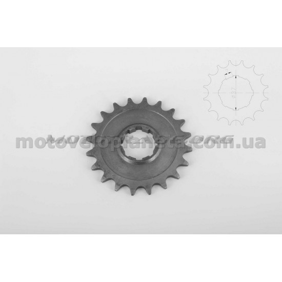 Звезда трансмиссии (передняя)   ИЖ   520-20T   EVO, шт