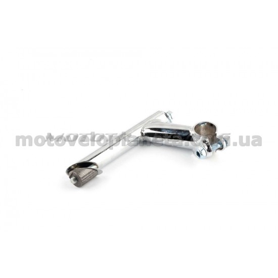 Вынос руля велосипеда   (под рулевую резьбовую) (L-150mm, D-22mm)   (хром)   DS, шт